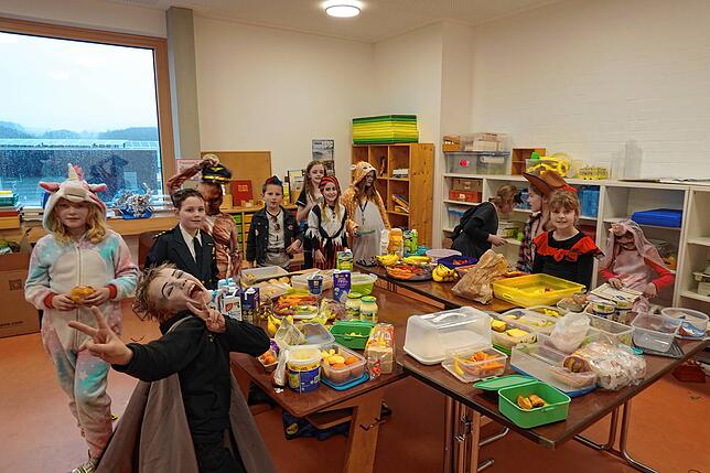 Bild 11: Die schönsten Bilder der Schulbefreiung und der Besuch im Kindergarten in Rickenbach