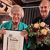 Ausgezeichnet: Margot Richter ist jetzt Ehrenmitglied des Förderkreises Stadtmuseum Wehr.