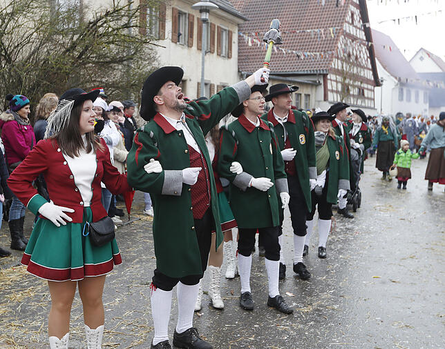 Bild 13: Bilder zum großen Narrentreffen in Pfohren (3)