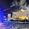 Am Montagabend sind mehrere Gebäude durch einen Großbrand in der Pomeziastraße in Singen vollkommen zerstört worden.