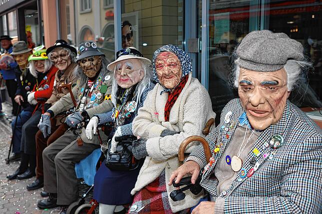 Bild 18: Ho Narro! Die Straßenfasnacht in der Konstanzer Altstadt ist in vollem Gang