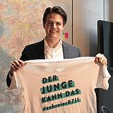 Offenes Hemd, offene Art: Marian Schreier trat im Herbst 2020 als OB-Kandidat für Stuttgart an. Damals wurde er bundesweit bekannt, er ...