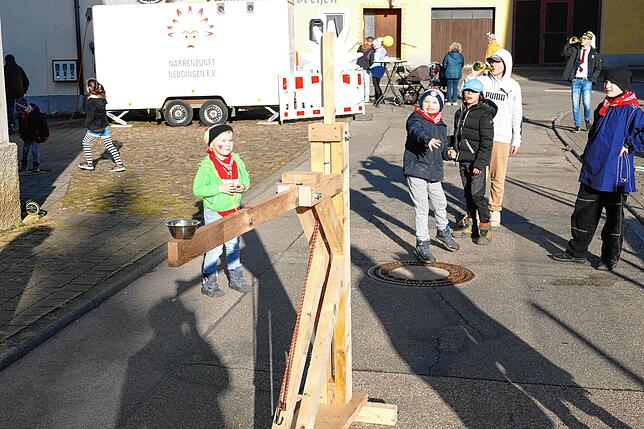 Die Mohrenkopfschleuder ist ein Hit.