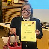 Ernennung zur Oberfeuerwehrfrau und Verabschiedung – und das an einem Abend: Annika Lübke zieht aus Frickingen weg und verlässt ...