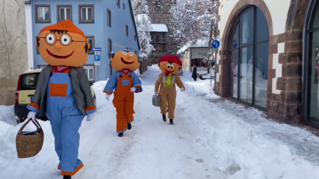 Auch die Mainzelmännchen sind in Villingen unterwegs und schauen bei „Late night VS“ 2021 vorbei.