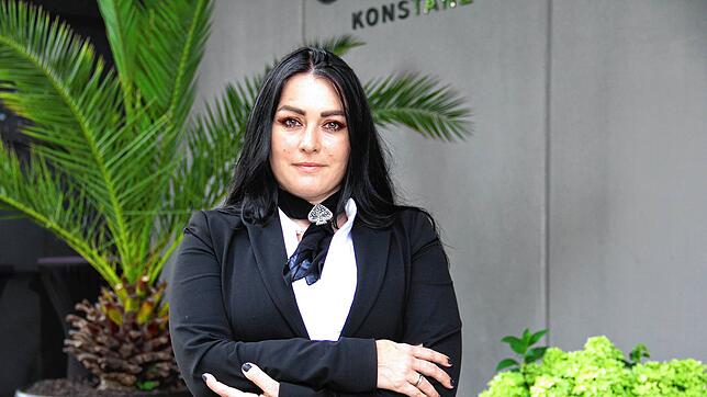 Bojana Stojanovic ist Croupière am Spielcasino Konstanz.