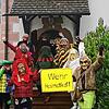 Ausgelassen feiern die Wehrer Narren in ihrem Video-Beitrag ihr &bdquo;Heimatkaff&ldquo; &ndash; und hoffen auf den Gewinn beim ...