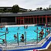 Vor allem das Warmwasserbecken war am Eröffnungstag gefragt.