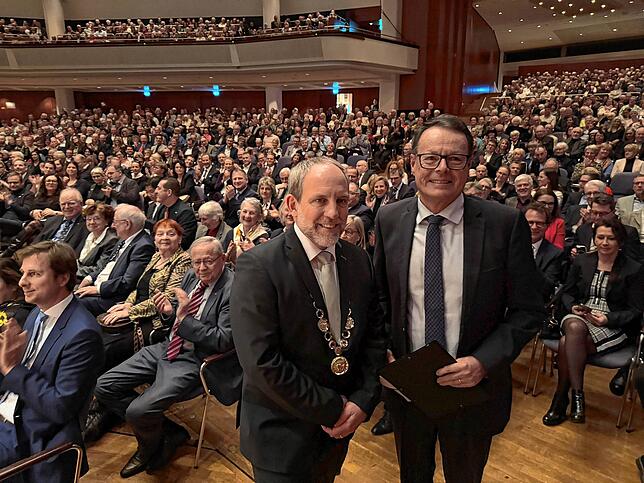 Bild 13: Begeisterung beim Jahresempfang Friedrichshafen