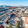 Ein Blick über die Cano-Baustelle. Mit diesem Großprojekt beschäftigte sich der Gemeinderat in der zu Ende gehenden Legislaturperiode.