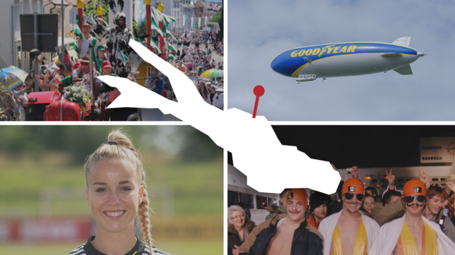 In Friedrichshafen wären so viele schöne Stadtwetten denkbar! Mit dabei: Der Seehas, Giulia Gwinn, der Zeppelin &ndash; und in ...