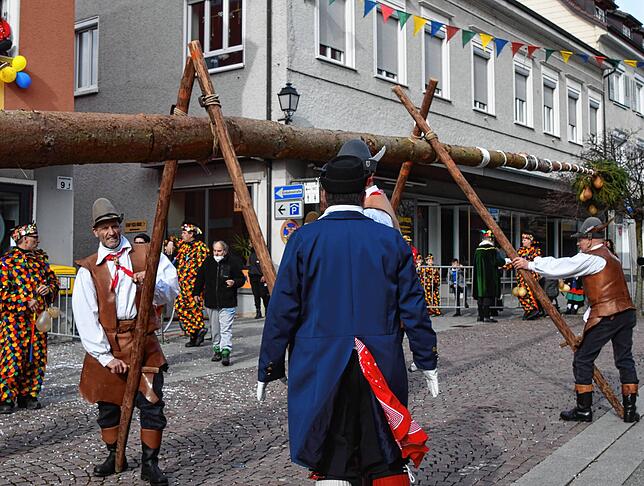 Bild 20: Bilder vom Narrenbaum-Setzen in Stockach Teil 1