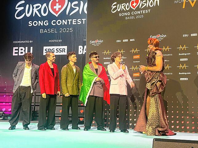 Bild 23: Alle Bilder zur „MET-Gala Europas“ in Basel: So präsentieren sich die ESC-Acts bei der Eröffnungszeremonie