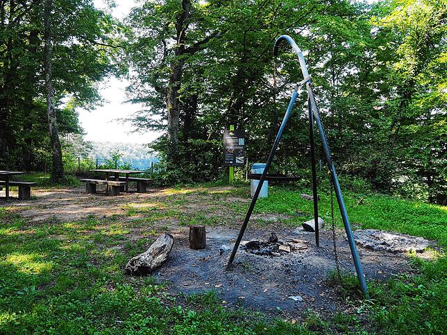 Der Grillplatz „Klosterblick“ in Altenburg ist eine der beliebtesten Grillstellen im östlichen Landkreis.