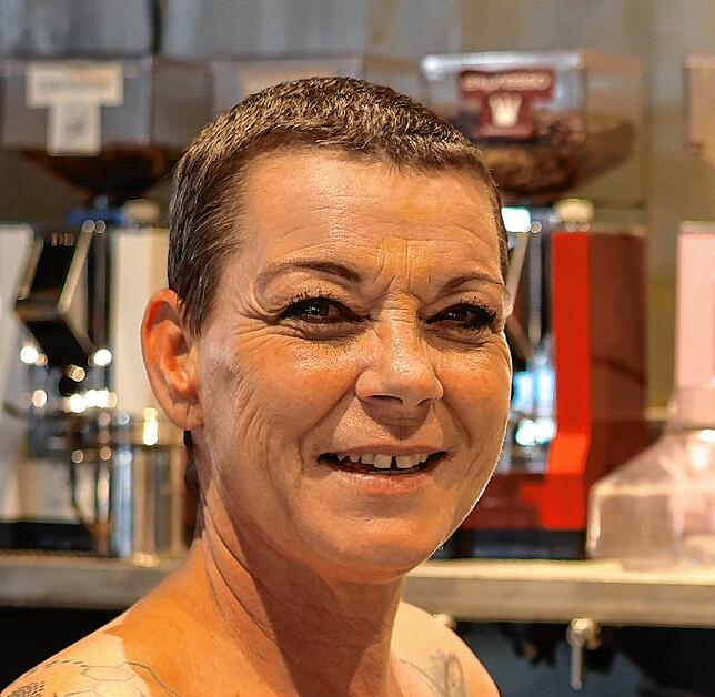Birgit Hotz vom Goldenen Engel in der Poststraße.
