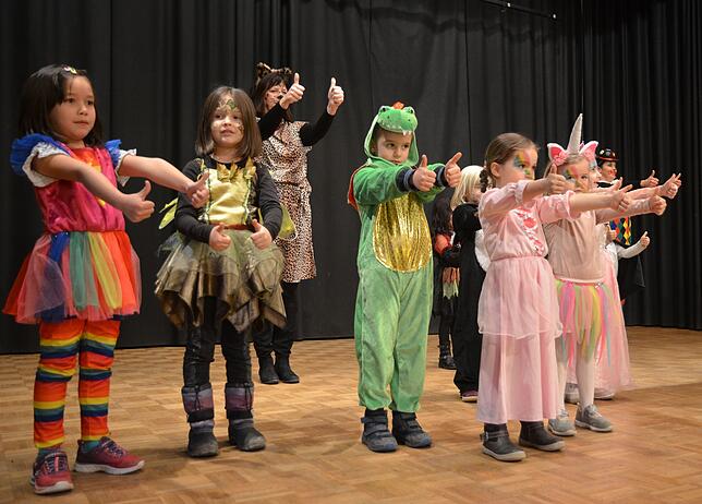 Bild 4: Bilder von der bunten Fasnacht für Senioren in der Stadthalle