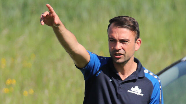 David D&lsquo;Incau, Trainer der SG Dettingen-Dingelsdorf.