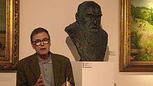 Jürgen Glocker bei der Vorstellung des Museumsführers. Bild: Karin Steinebrunner