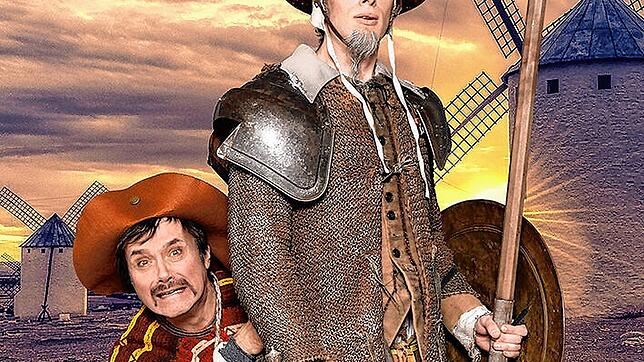 „Don Quijote“ stellt das Neue Globe Theater Potsdam am 1. und 2. Juli auf die Bühne im Überlinger „Kapuziner“. Bild: NGT / Philipp Plum