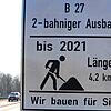 Der vierspurige Ausbau der B27 zwischen Donaueschingen und Hüfingen sei weiter im Zeitplan, heißt es aus dem Regierungspräsidium Freiburg.