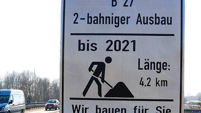 Der vierspurige Ausbau der B27 zwischen Donaueschingen und Hüfingen sei weiter im Zeitplan, heißt es aus dem Regierungspräsidium Freiburg.
