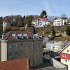 Blick auf die Gartenstraße in der Fischerhäuser Vorstadt: Das historische Stadtquartier ist geprägt von einer Mischbebauung aus ...