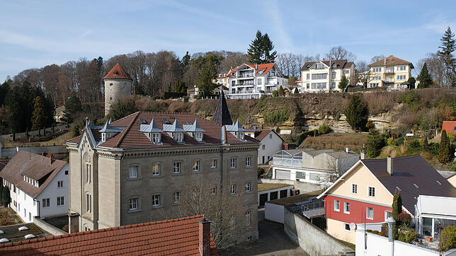 Blick auf die Gartenstraße in der Fischerhäuser Vorstadt: Das historische Stadtquartier ist geprägt von einer Mischbebauung aus ...