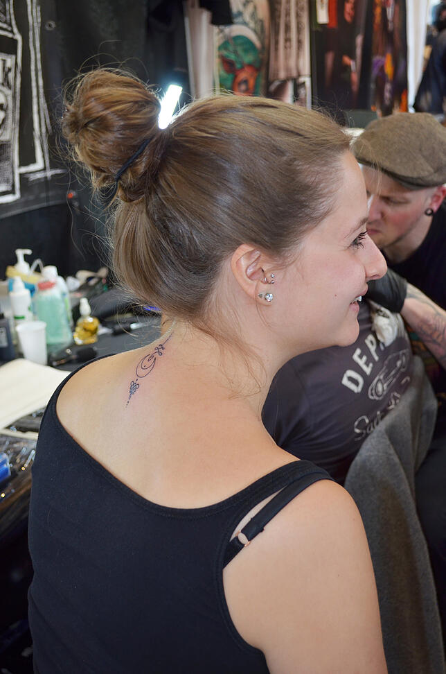 Bild 5: Wir nehmen Sie mit auf die Tattoo-Expo in der Tiengener Stadthalle und zeigen Ihnen die neusten Trends