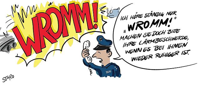 Bild 21: Die Karikatur der Woche: Wie weit weg ist noch zu nah dran?
