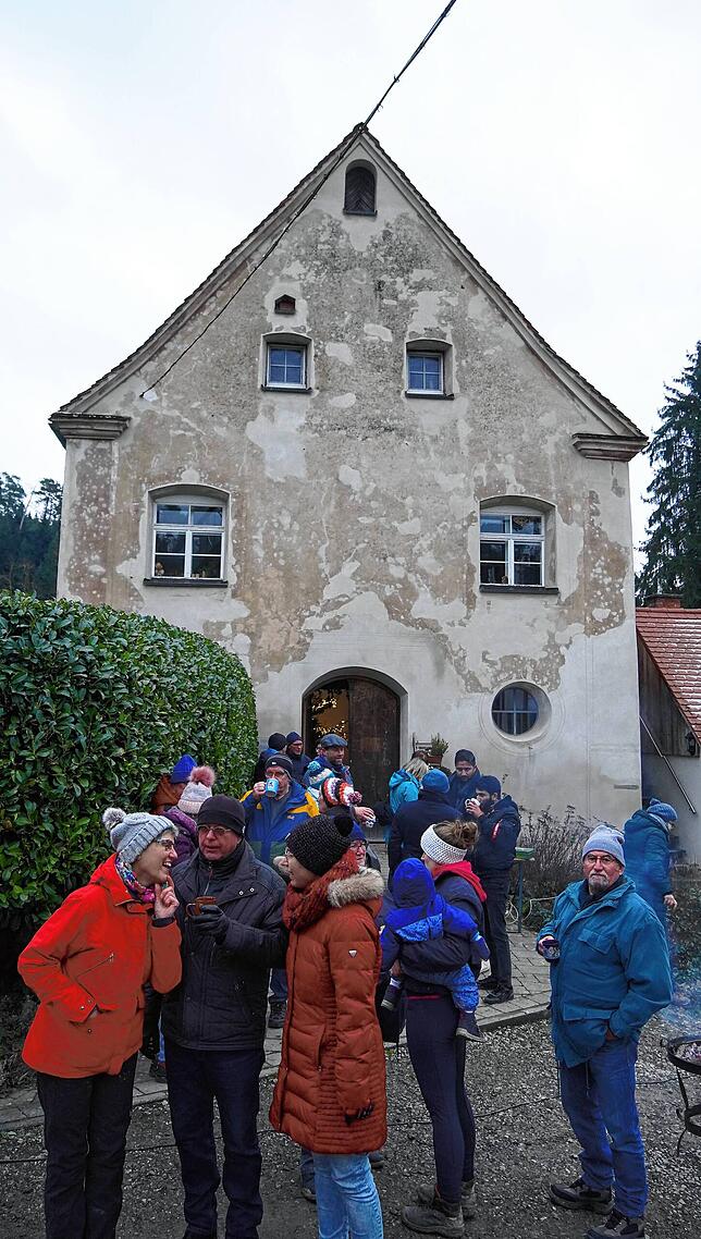 Bild 6: Bilder von der Glühweinwanderung zum Kloster Weppach