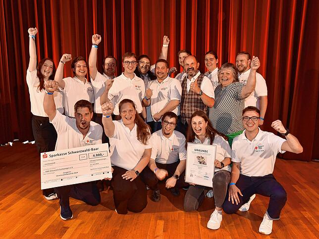 Der DRK Ortsverein Furtwangen punktet bei der Jury mit dem Projekt, das Angebot an Erste-Hilfe-Schulungen für die breite Bevölkerung ...