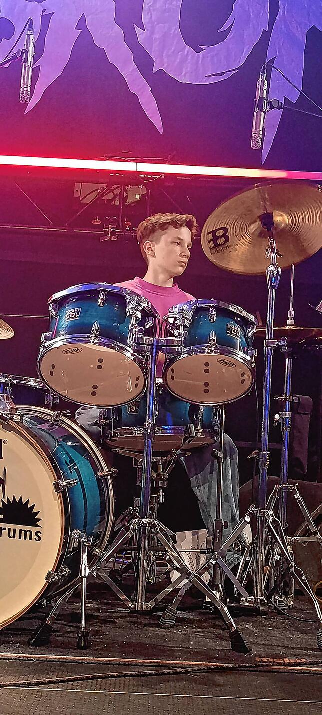 Bild 24: Viel zu hören gab es beim Schüler-Bandcontest in der Lauffenmühle