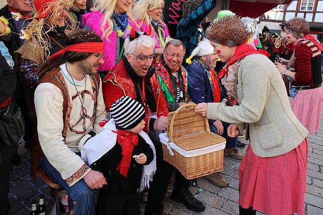 Bild 15: Bilder vom Fasnetsmäntigumzug in Meßkirch