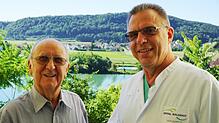 Mit der Anstellung von Josef Hölzle (links) entstand im Jahr 1966 eine eigenständige Abteilung für Anästhesiologie am Spital in ...