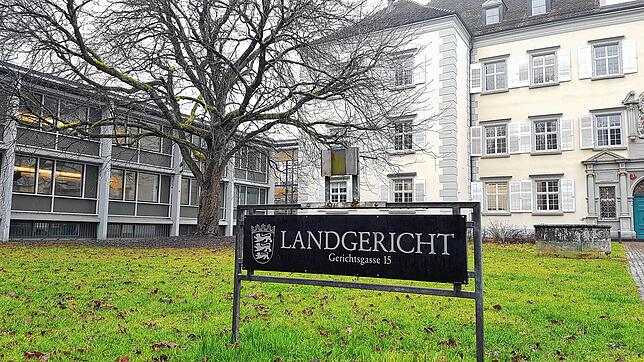 Vor dem Landgericht Konstanz, hier ein Bild aus dem Februar 2023, wird der Fall eines 43-jährigen Drogensüchtigen aus ...