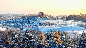 (Archivbild) Am 11. Dezember 2022 bot sich den Fotografen die erste weiße Pracht des damaligen Winters. Ob es in der letzten ...
