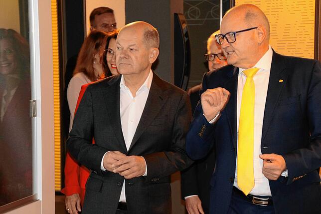 Bild 41: Kanzler Scholz besucht den Hochrhein - das sind die eindrücklichsten Bilder