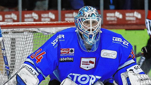 Dustin Strahlmeier trifft im vorletzten Saisonheimspiel der Wild Wings auf seinen künftigen Arbeitgeber.