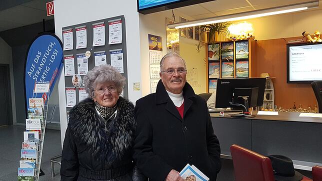 Ernst und Doris Schindler wollten eigentlich anläslich ihres 60. Hochzeitstages Ende Februar nach Gran Canaria fliegen. Ob sie diese ...