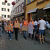 (Archivbild) Auch diese Demonstration in der Innenstadt Ende Mai war nicht angemeldet, die Polizei ließ die Letzte Generation aber gewähren.