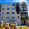 Wohnungsbrand am Samstag an der Bad Dürrheimer Salzstraße. Verbranntes Essen mit maximalen Folgen.