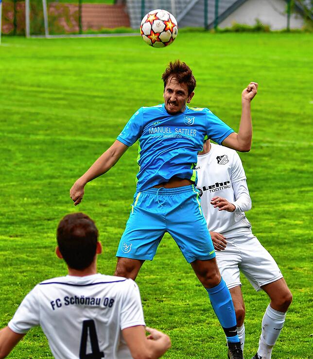 Bild 12: FC Schönau erkämpft sich ein 1:1 beim SV Buch &ndash; und wir haben Bilder!