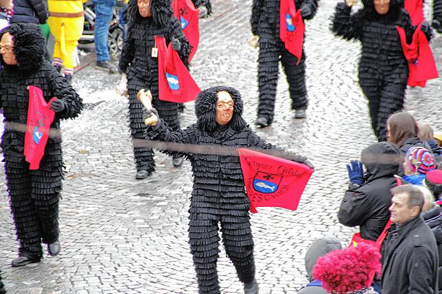 Bild 16: Bilder vom großen Umzug der Narrengesellschaft in Villingen &ndash; von oben (Teil 2)