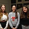 Das Kernteam des künftigen Jugendtreffs in der Gemeinde Moos (von links): Fabia Korhummel, Chiara Glaser und Mia Wieland. Auf dem Foto ...