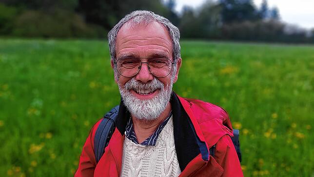 Peter Sachse von der Bürgerinitiative &bdquo;Nordzubringer Nein Danke&ldquo;.