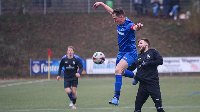 Schlusspunkt: Kapitän Marek Büche – hier ein Archivfoto – besorgte in der 70. Minute den 3:1-Endstand für Meister SG Stühlingen/Weizen ...