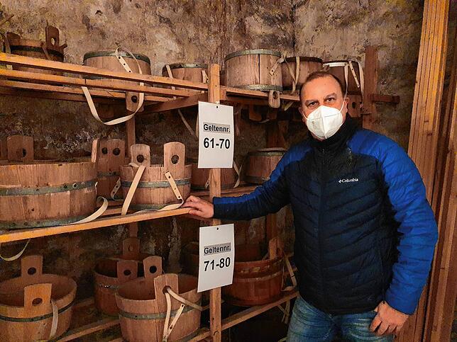 Bild 2: Wo der Sound der Waldshuter Fasnacht lagert. Zu Besuch im Gelten-Keller der Narro-Zunft (mit Videos)