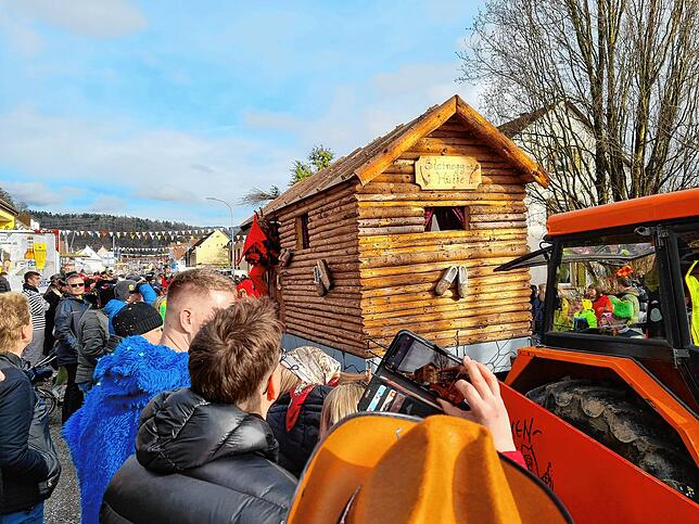 Bild 16: Spaß beim VHN-Narrentreffen: Bilder vom Umzug (1)