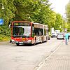 Bus in der Gartenstraße &ndash; hier könnte auch ein Ringbus fahren.
