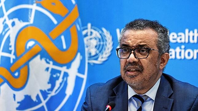 Tedros Adhanom Ghebreyesus, Generaldirektor der WHO, spricht bei einer Pressekonferenz im Hauptsitz der Organisation im Dezember 2021.